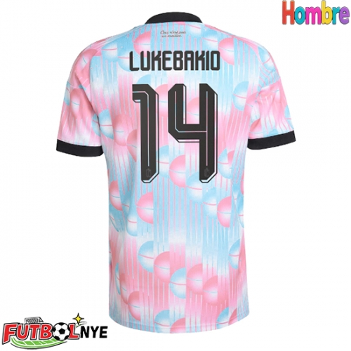 Camiseta Bélgica Dodi Lukebakio #14 Visitante Equipación Mundial 2026 manga corta